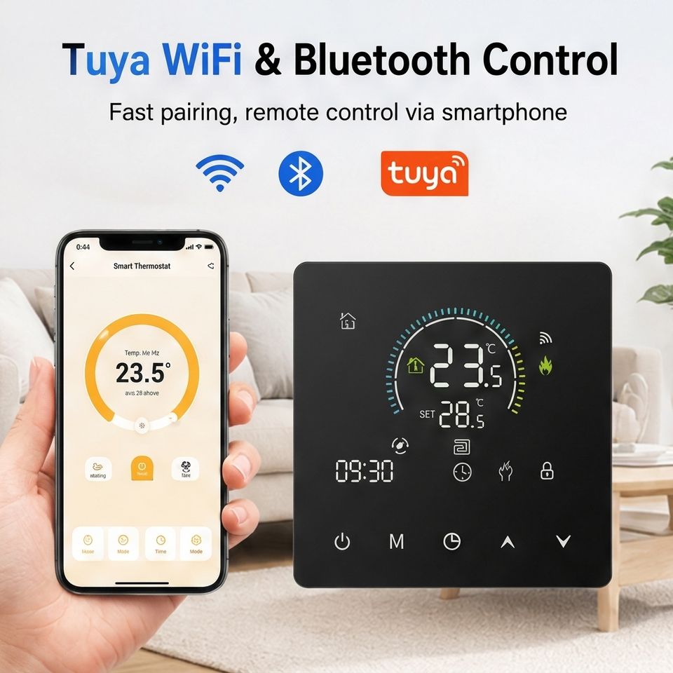 Smart Room Thermostat | WiFi Touch Climate Controller