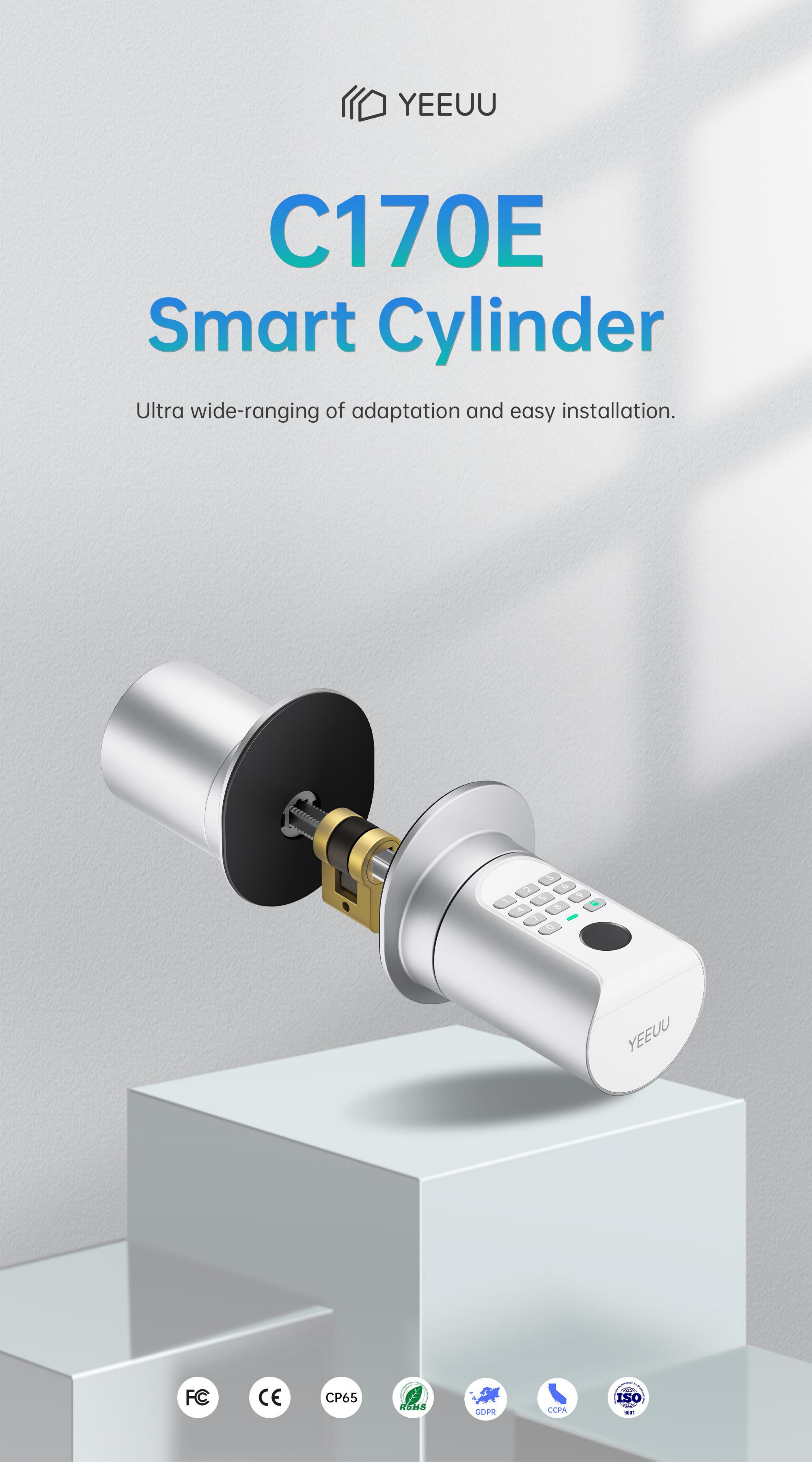 C170E Smart Cylinder | Keyless Hotel Door Lock